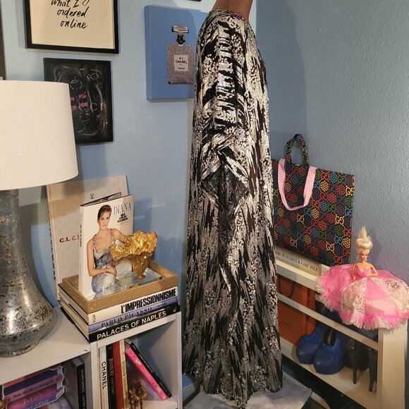 Carla Christoph Sequin Kaftan Dress - Picture 3 of 10